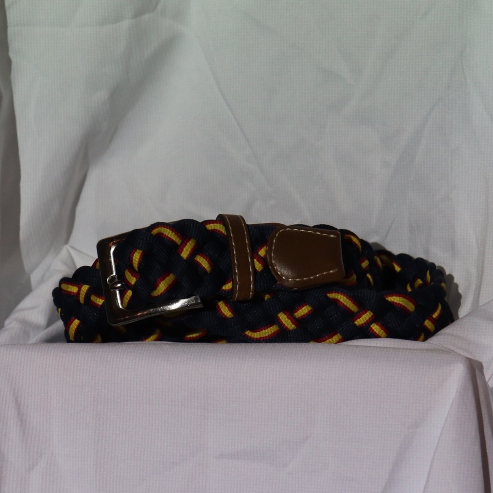 Tri-Color Stretch Belt - Picture 2 of 3